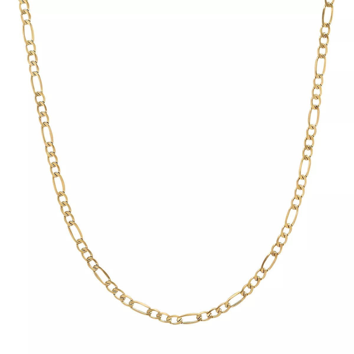 Dainty 14K Yellow Gold Italian Figaro Link Chain Necklace 2MM Pure 14 Karat Gold Necklaces, 16''-24ā' Men Women Unisex 14k Figaro Link Chain, Women Girls Men Boys Necklace14K Gold 16" 18" 20" 22" 24 30"ā¦