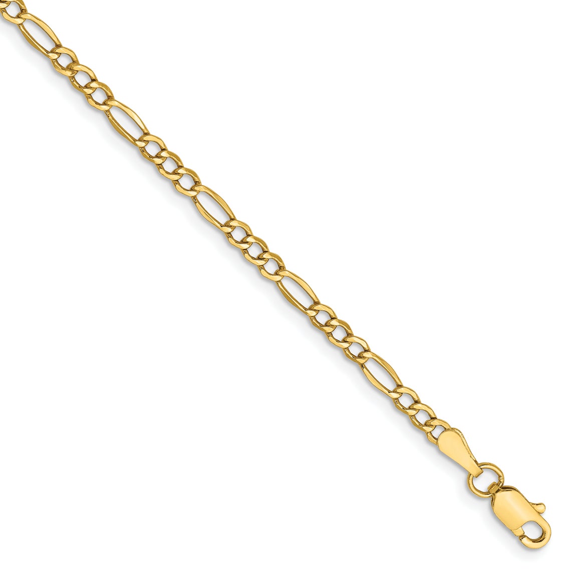 Dainty 14K Yellow Gold Italian Figaro Link Chain Necklace 2MM Pure 14 Karat Gold Necklaces, 16''-24’' Men Women Unisex 14k Figaro Link Chain, Women Girls Men Boys Necklace14K Gold 16" 18" 20" 22" 24 30"…